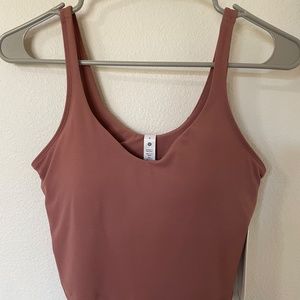 Lululemon Spiced Chai Align Tank Top